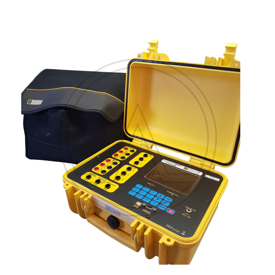 CHAUVIN-ARNOUX-GREEN-FTV100-SOLAR-POWER-INSTALLATION-ANALYSER-METAF-
