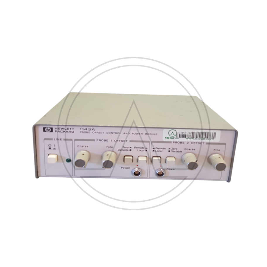 HP-AGILENT-KEYSIGHT-1143A-PROBE-OFFSET-CONTROL-AND-POWER-MODULE-METAF-