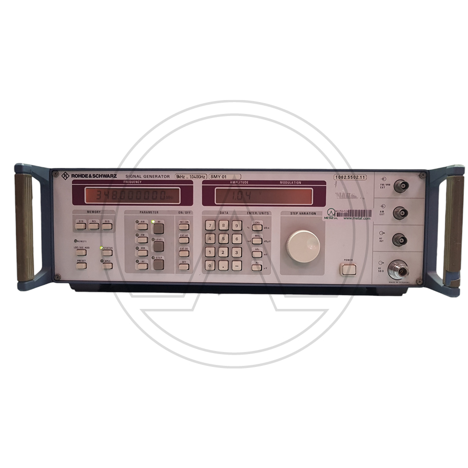 ROHDE-&-SCHWARZ-SMY01-SINGAL-GENERATOR-9KHZ-1.040GHZ-METAF-